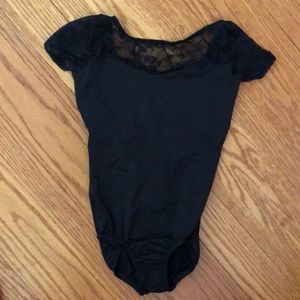 Natalie Dancewear Black Leotard